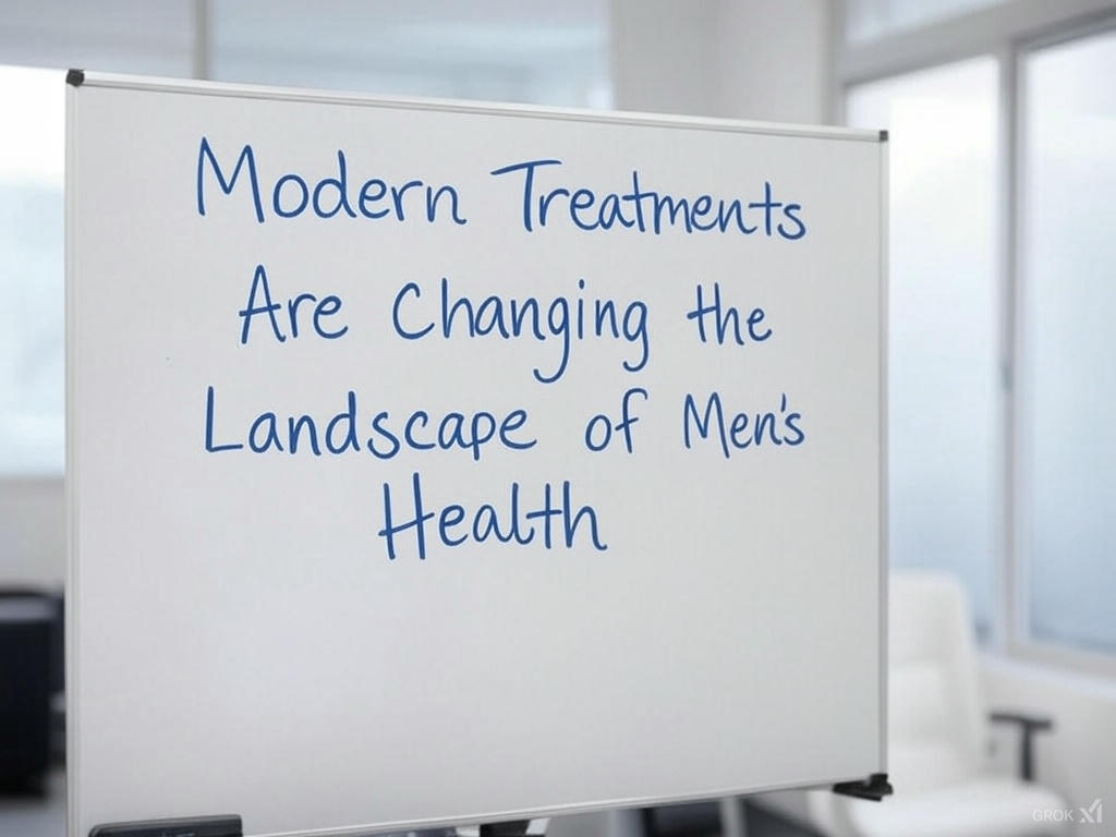 Modern Treatments Are Changing the Landscape of Men Health