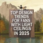 Top Design Trends for Fans with Light Ceilings in 2025