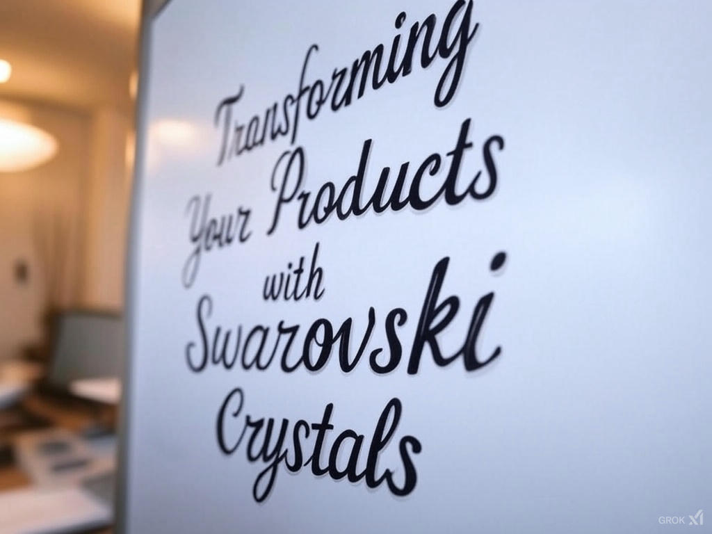 Transforming Your Products with Swarovski Crystals