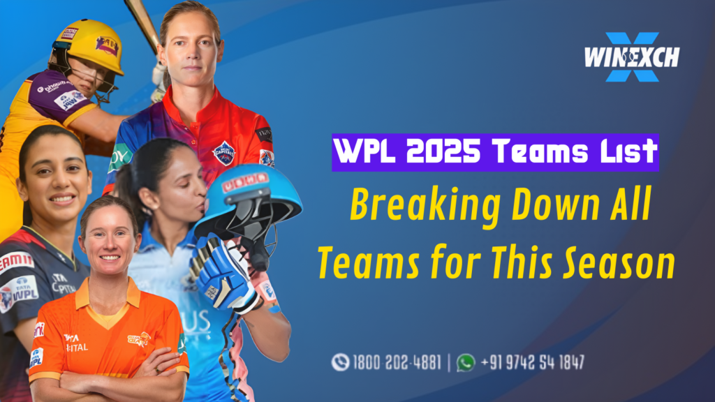 WPL 2025 Teams List