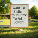 Want To Switch Your Home To Solar Power