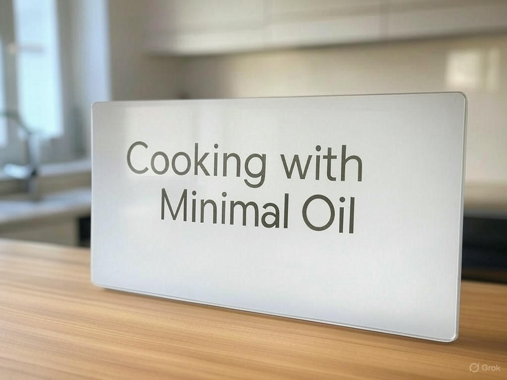 Cooking with Minimal Oil