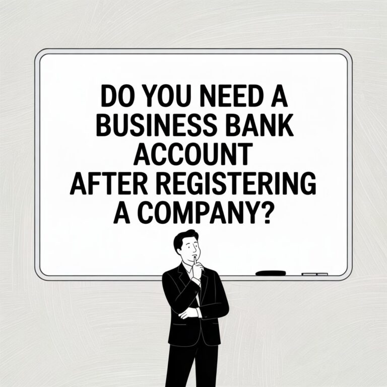 Do You Need a Business Bank Account After Registering a Company