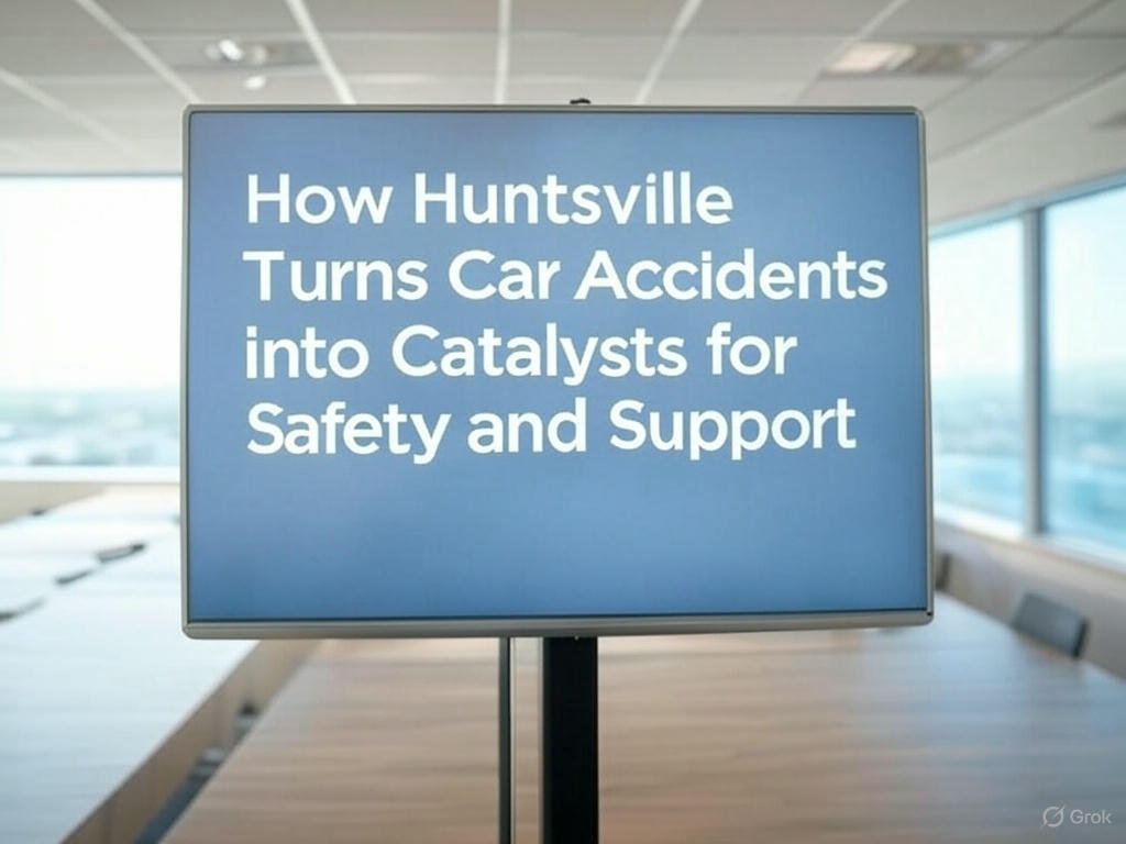 How Huntsville Turns Car Accidents into Catalysts for Safety and Support