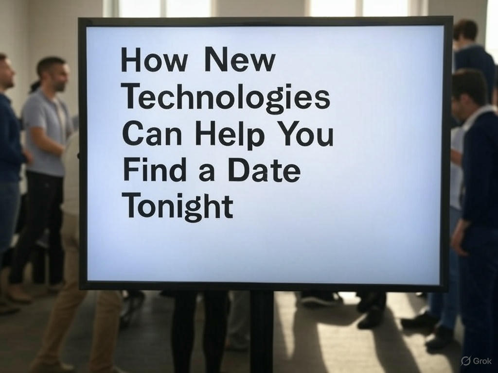 How New Technologies Can Help You Find a Date Tonight