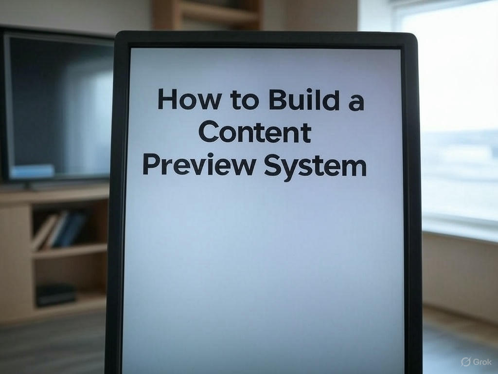 How to Build a Content Preview System with Headless CMS