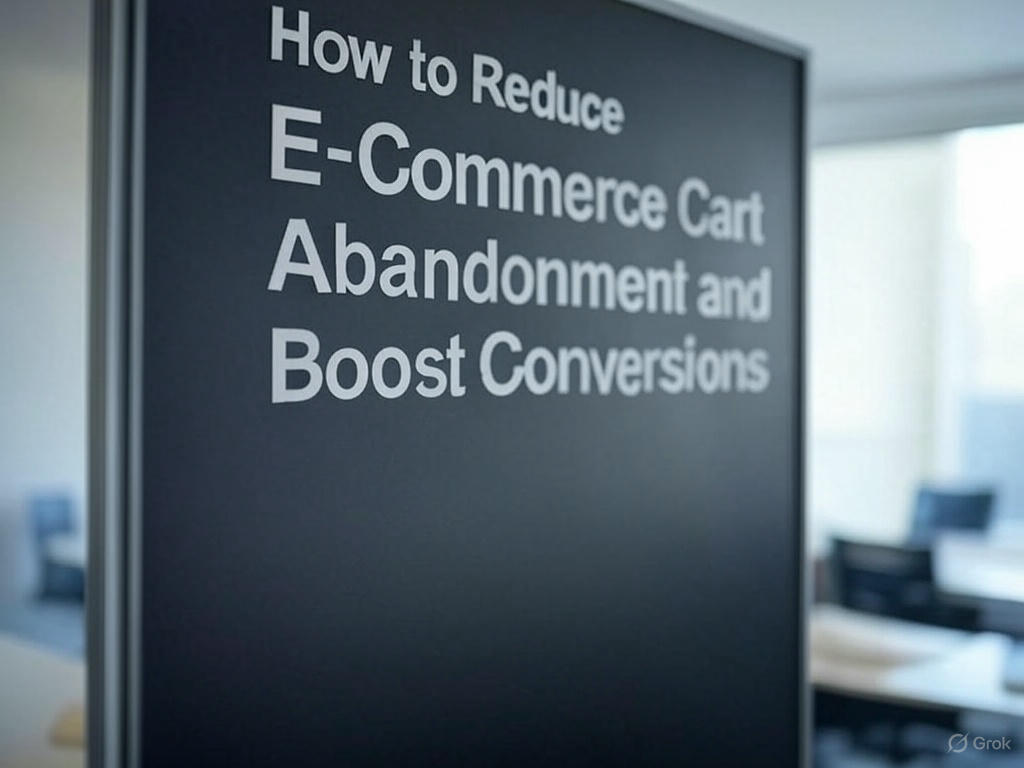 How to Reduce E-Commerce Cart Abandonment and Boost Conversions