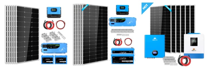 The Best RV Solar Solution for Adventures off-grid: Solar Power Kit for Campers by SunGoldPower