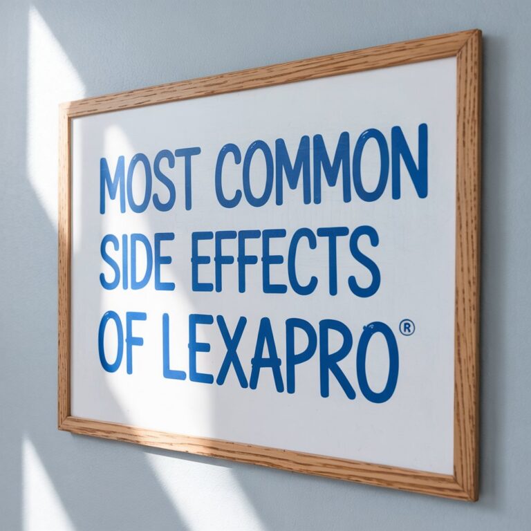 Most Common Side Effects of Lexapro