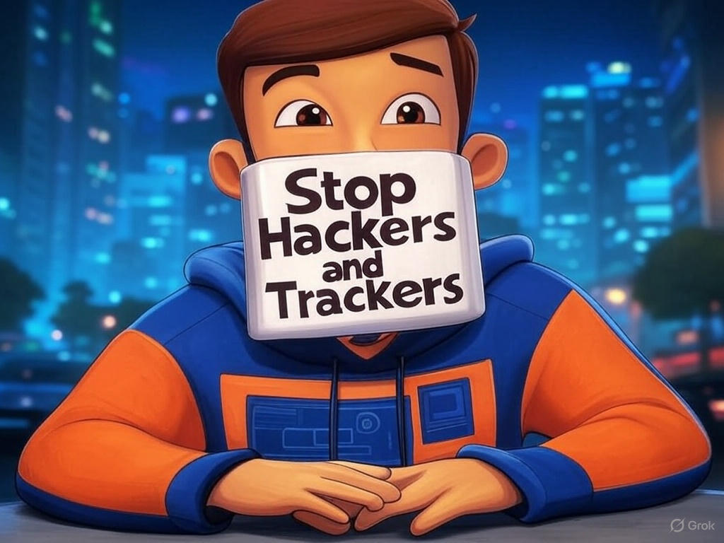 Stop Hackers and Trackers