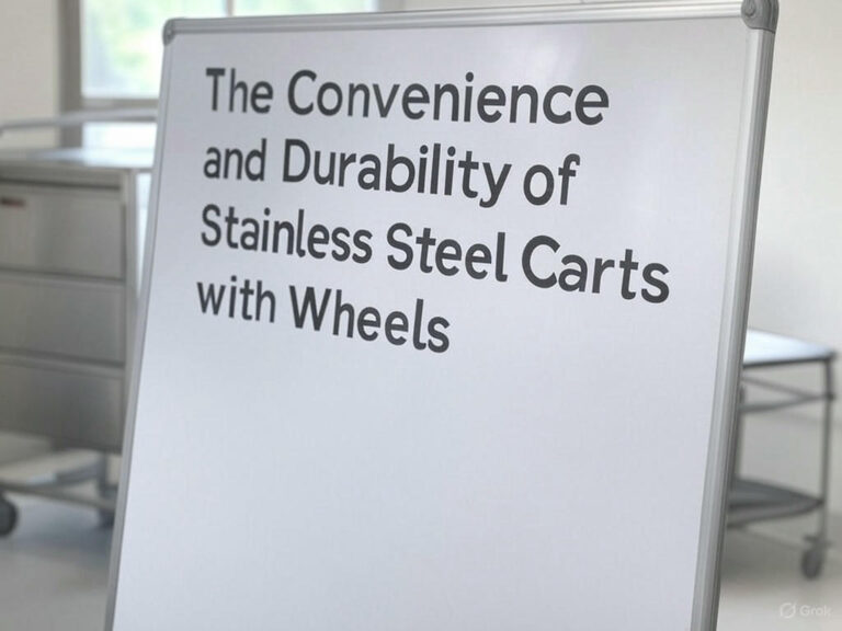 The Convenience and Durability of Stainless Steel Carts with Wheels