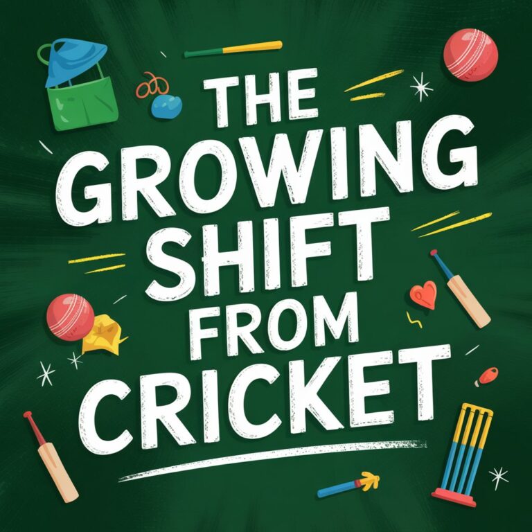 The Growing Shift from Cricket