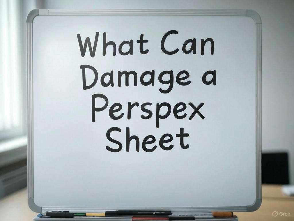 What Can Damage a Perspex Sheet 