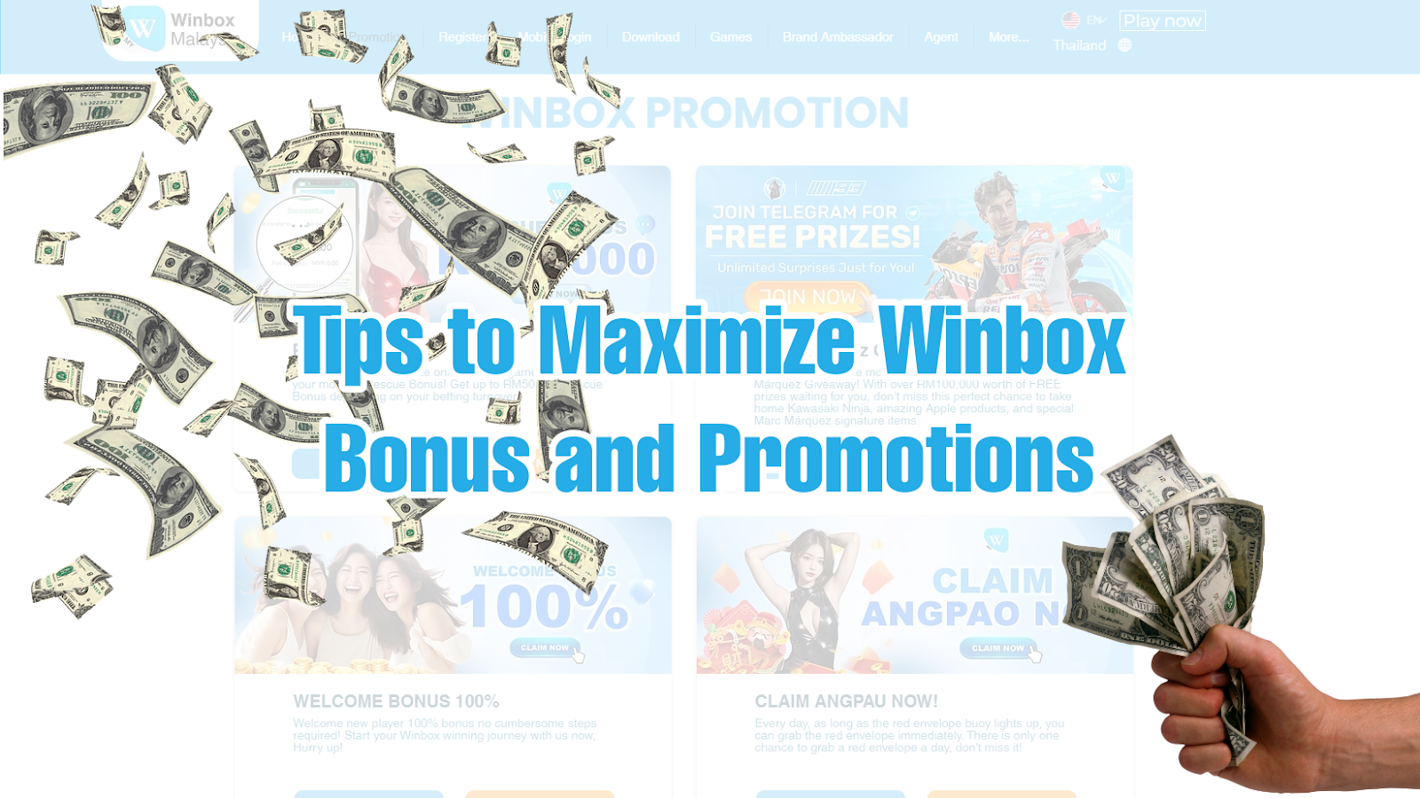 Winbox Bonus and Promotions