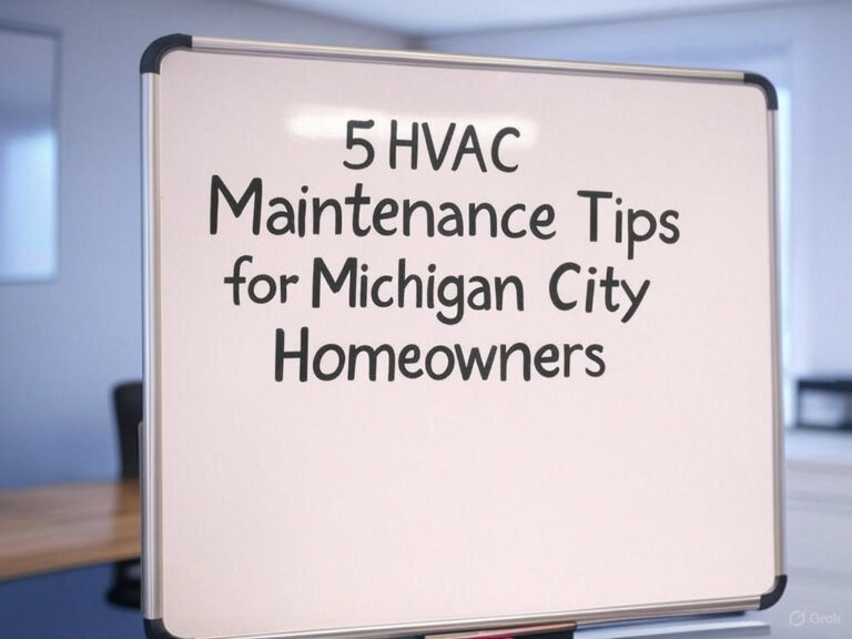 5 HVAC Maintenance Tips for Michigan City Homeowners