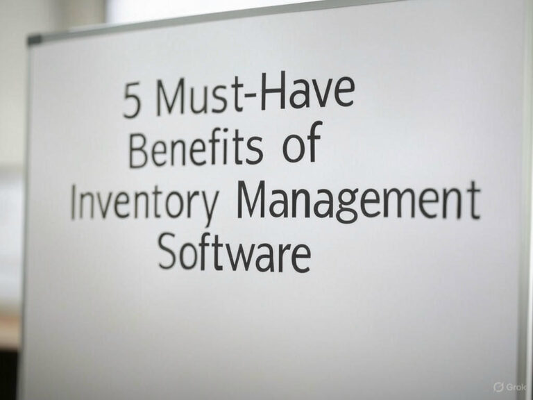5 Must-Have Benefits of Inventory Management Software