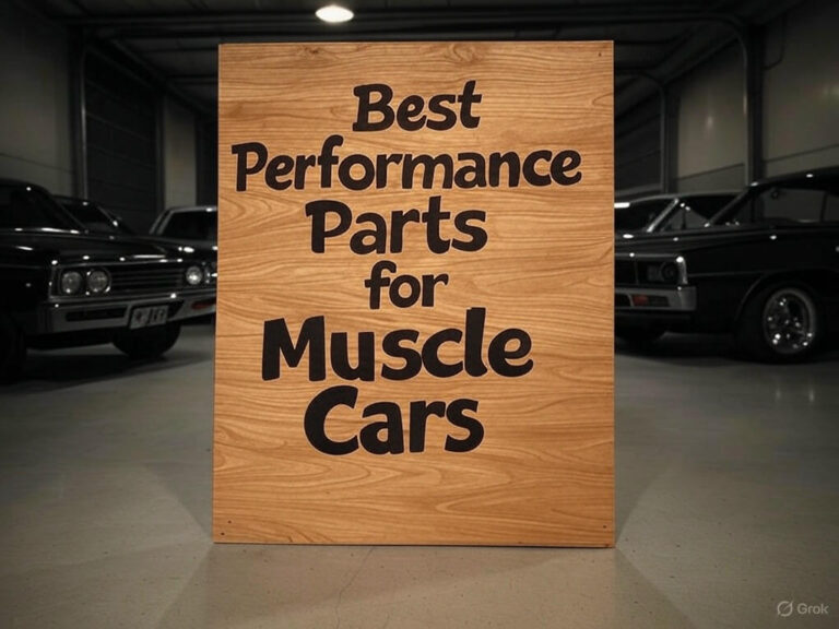 Best Performance Parts for Muscle Cars