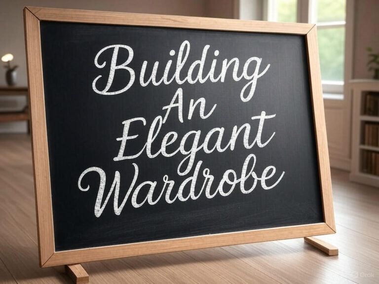 Building An Elegant Wardrobe