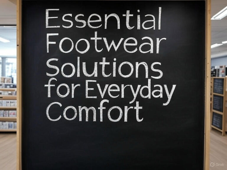 Essential Footwear Solutions for Everyday Comfort