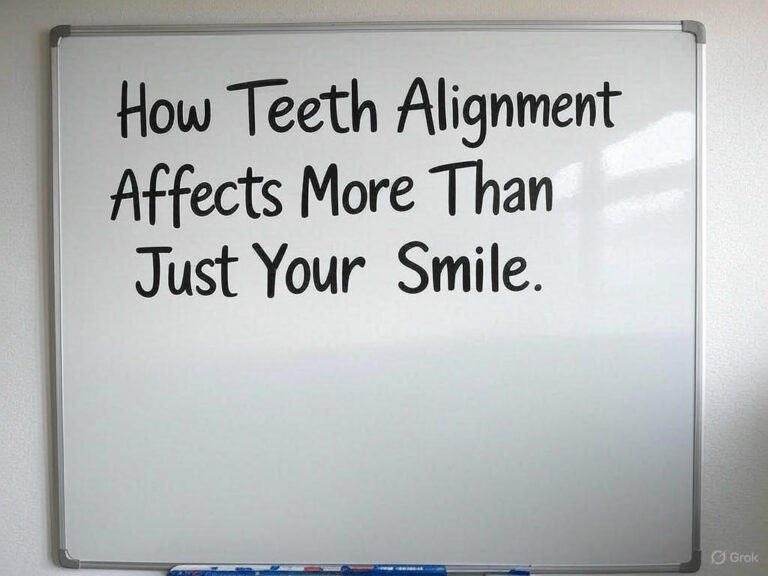 How Teeth Alignment Affects More Than Just Your Smile
