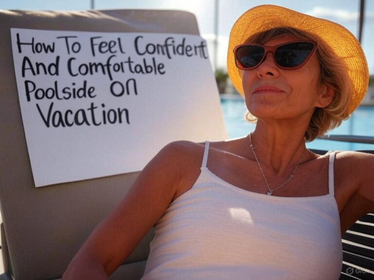 How To Feel Confident And Comfortable Poolside On Vacation