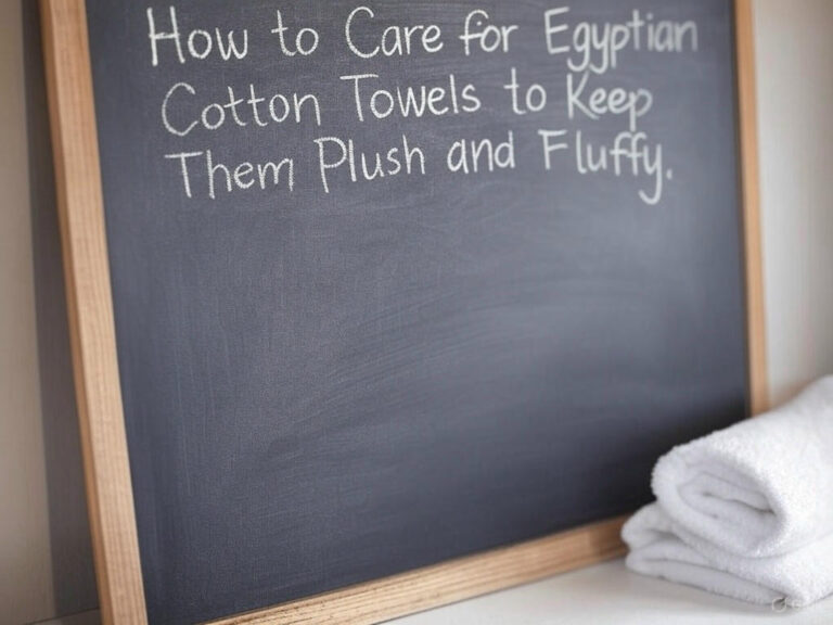 How to Care for Egyptian Cotton Towels to Keep Them Plush and Fluffy
