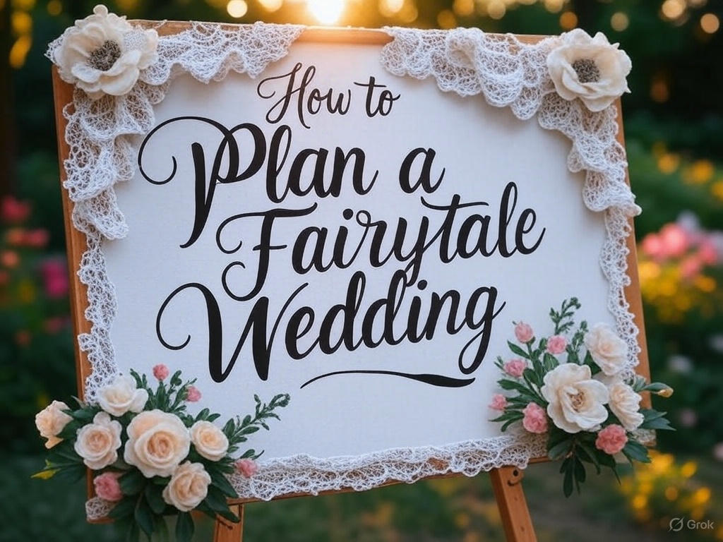 How to Plan a Fairytale Wedding