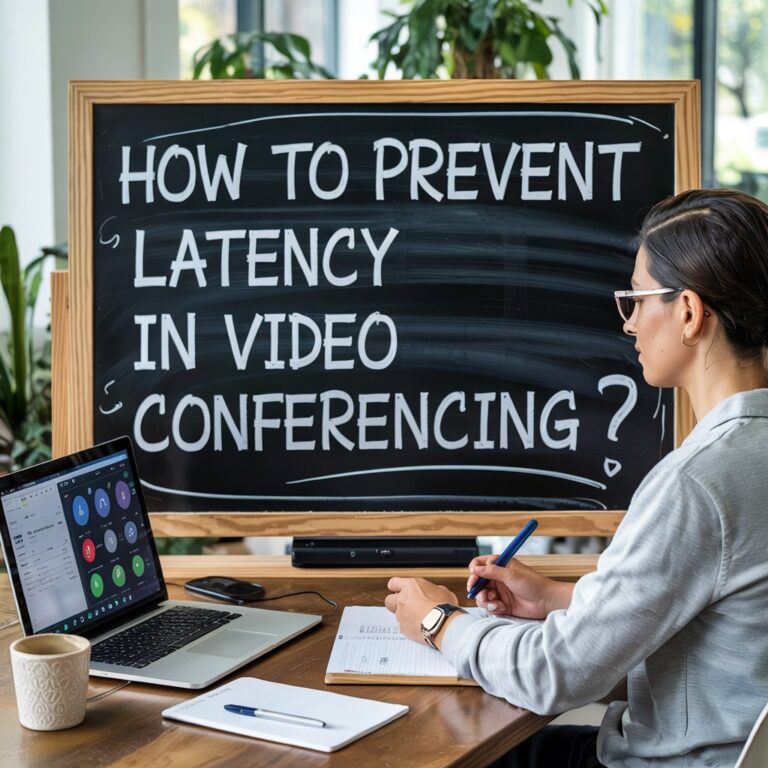 How to Prevent Latency in Video Conferencing