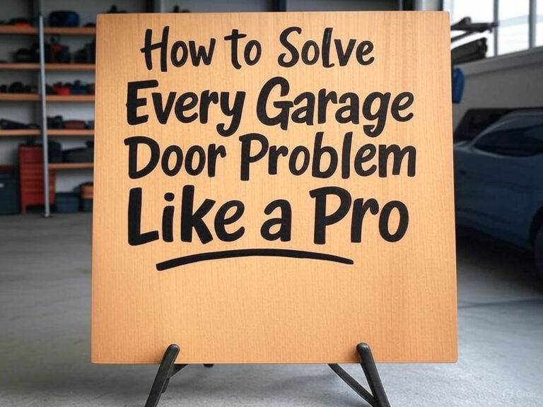 How to Solve Every Garage Door Problem Like a Pro