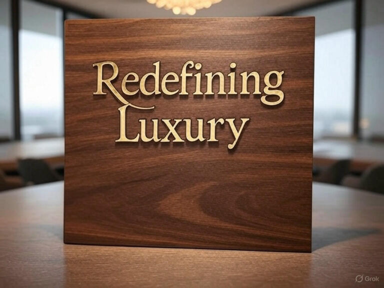 Redefining Luxury