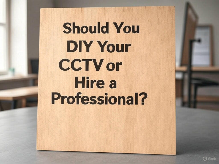 Should You DIY Your CCTV or Hire a Professional