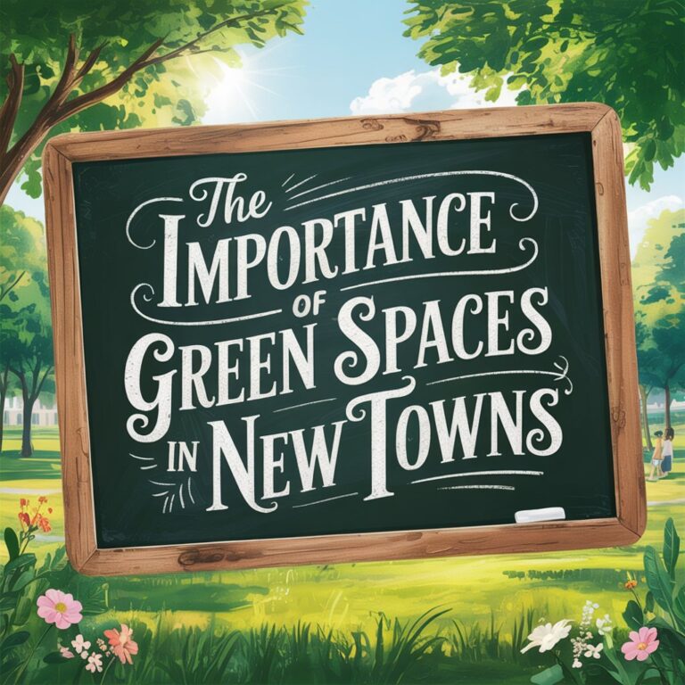 The Importance of Green Spaces in New Towns