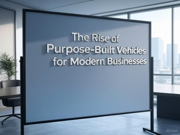 The Rise of Purpose-Built Vehicles for Modern Businesses