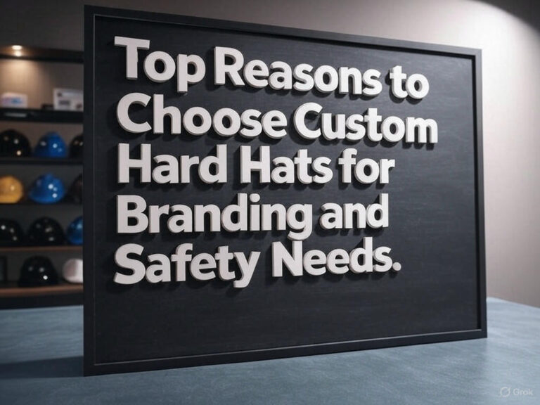 Top Reasons to Choose Custom Hard Hats for Branding and Safety Needs