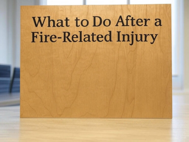What to Do After a Fire-Related Injury