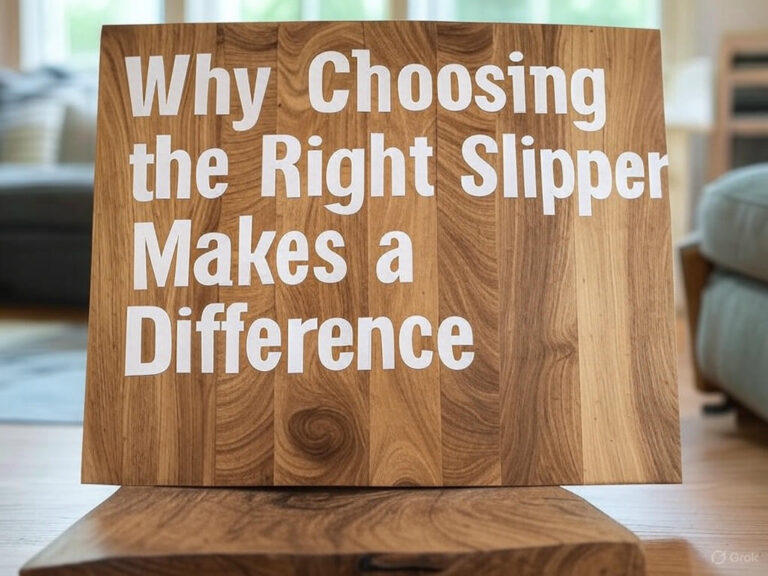 Why Choosing the Right Slippers Makes a Difference