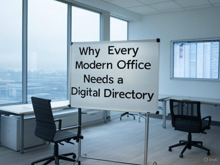 Why Every Modern Office Needs a Digital Directory
