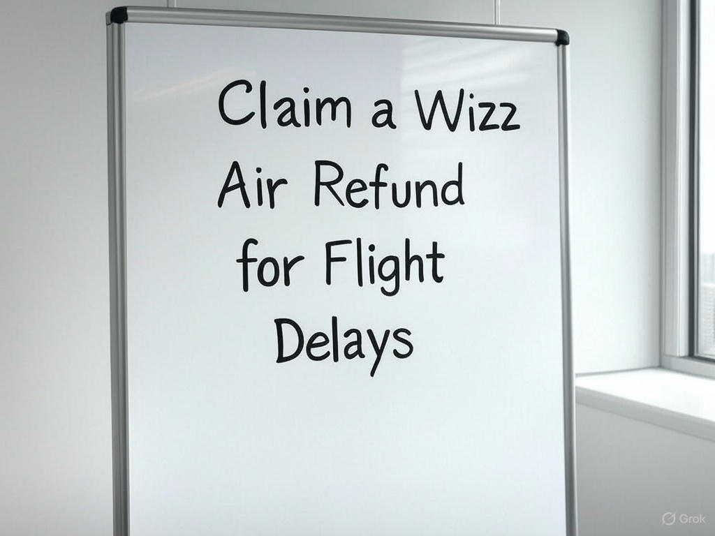 Claim a Wizz Air Refund for Flight Delays