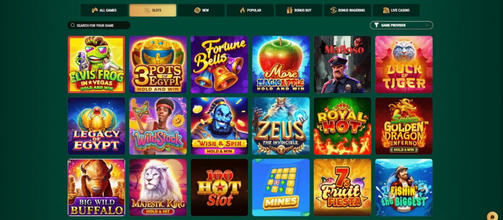 Diversity Of Game Genres In Richard Casino