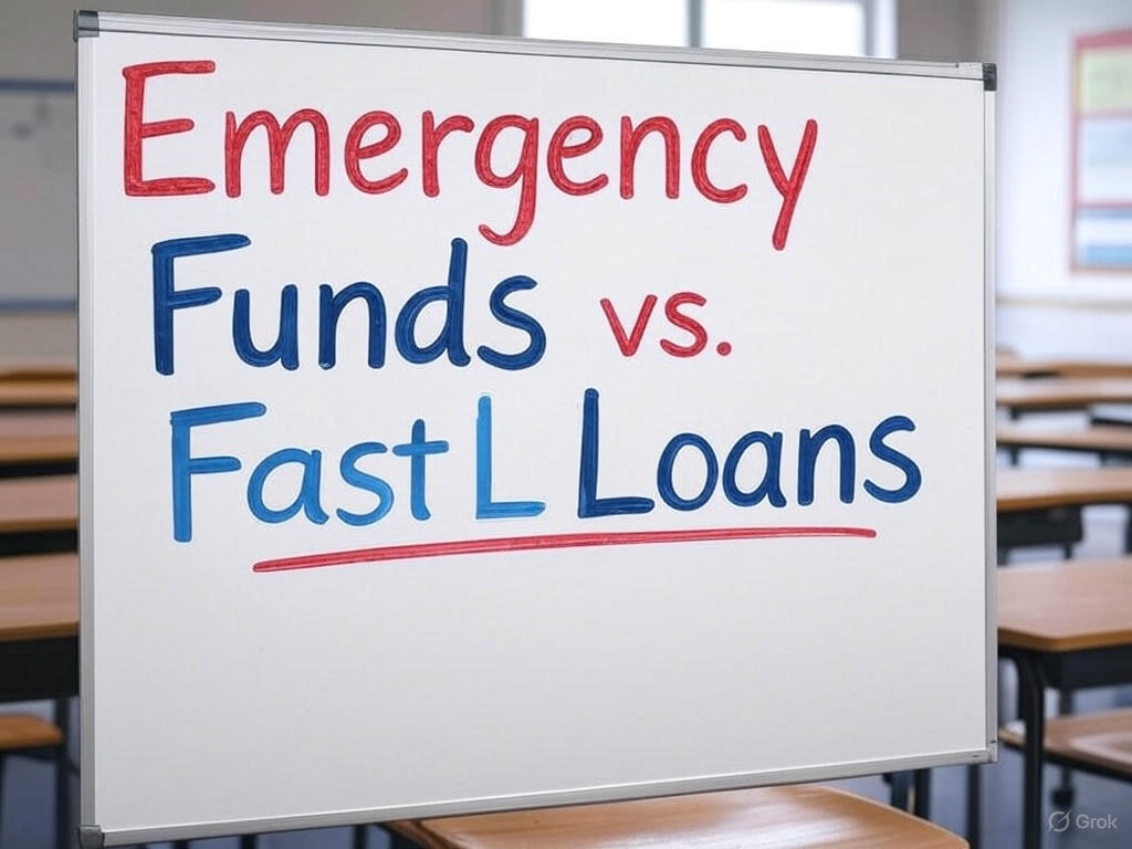 Emergency Funds vs. Fast Loans
