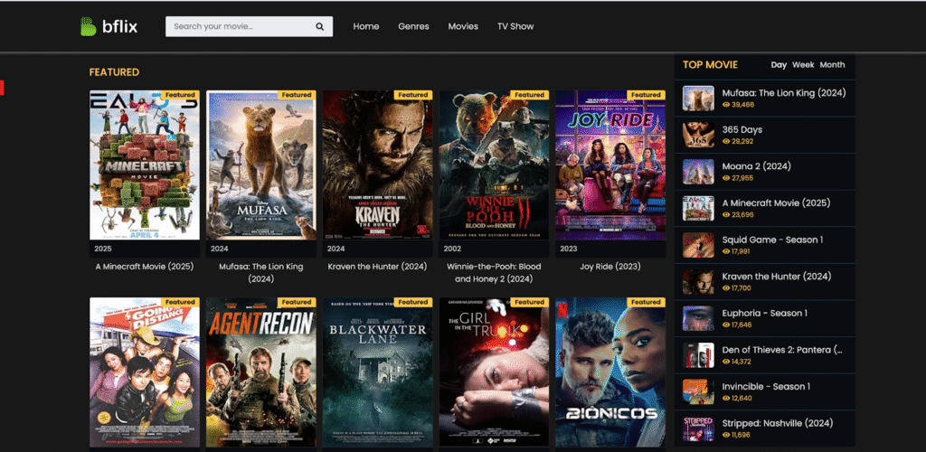 Free Online Movie Streaming Platforms