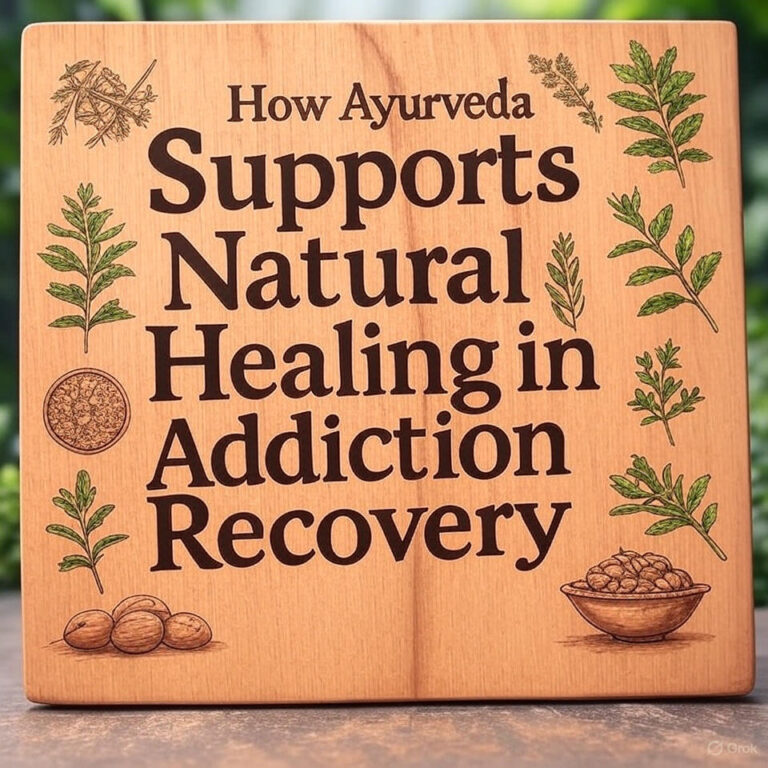 How Ayurveda Supports Natural Healing in Addiction Recovery