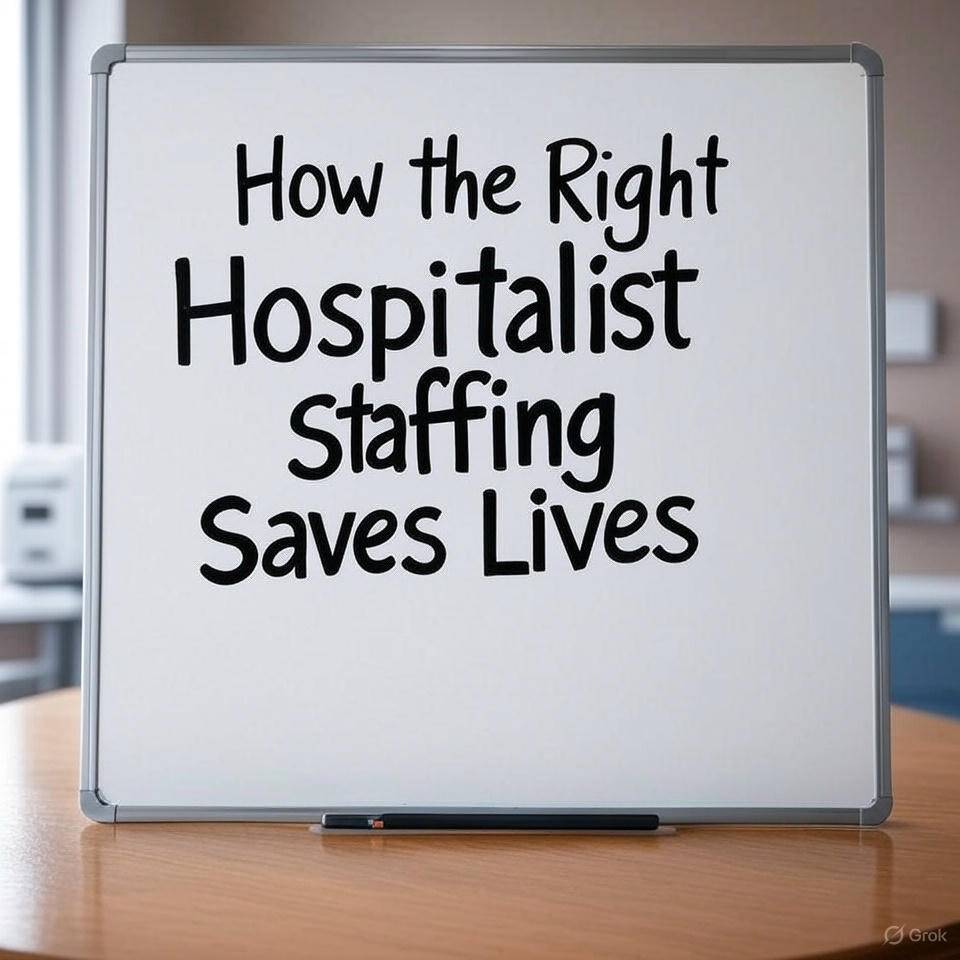 How the Right Hospitalist Staffing Saves Lives