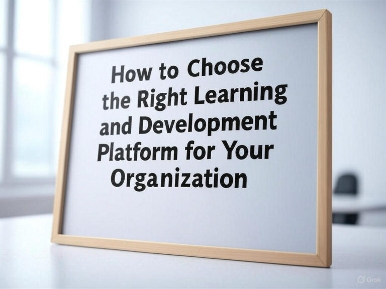 How to Choose the Right Learning and Development Platform for Your Organization