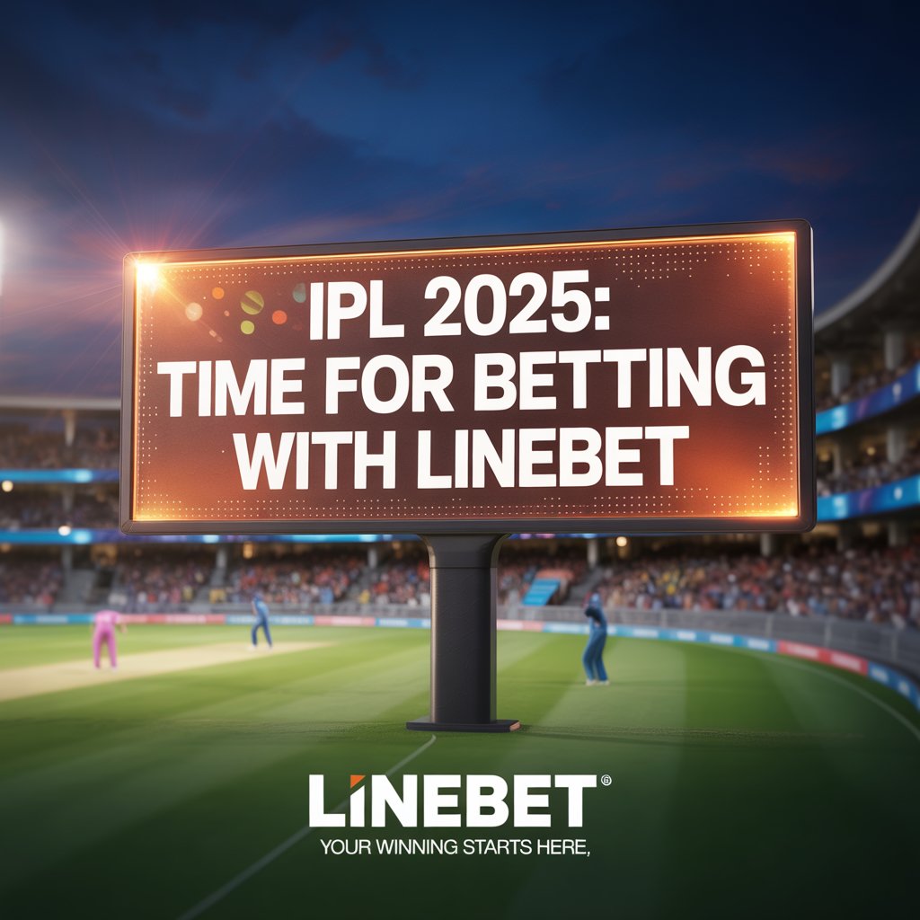 IPL 2025 Time for betting with Linebet
