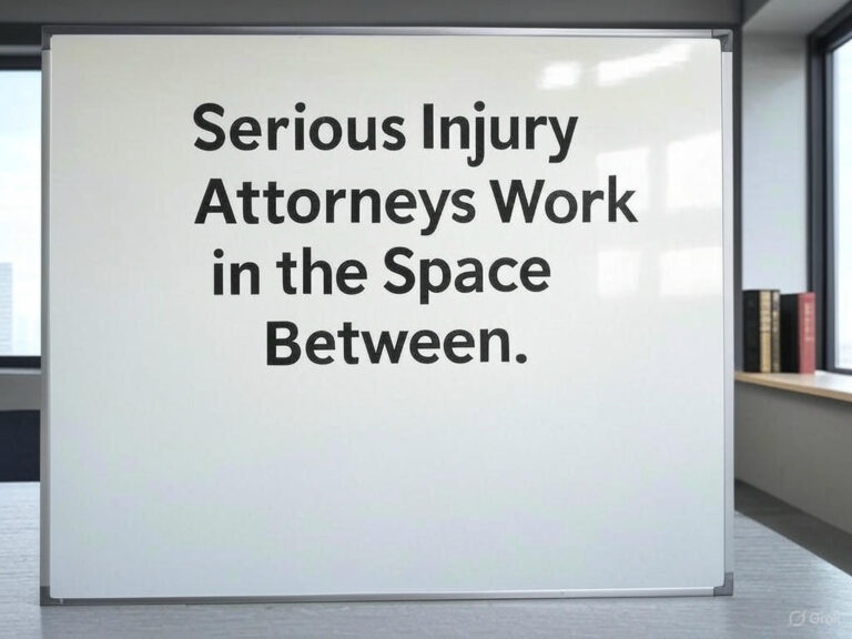 Serious Injury Attorneys Work in the Space Between