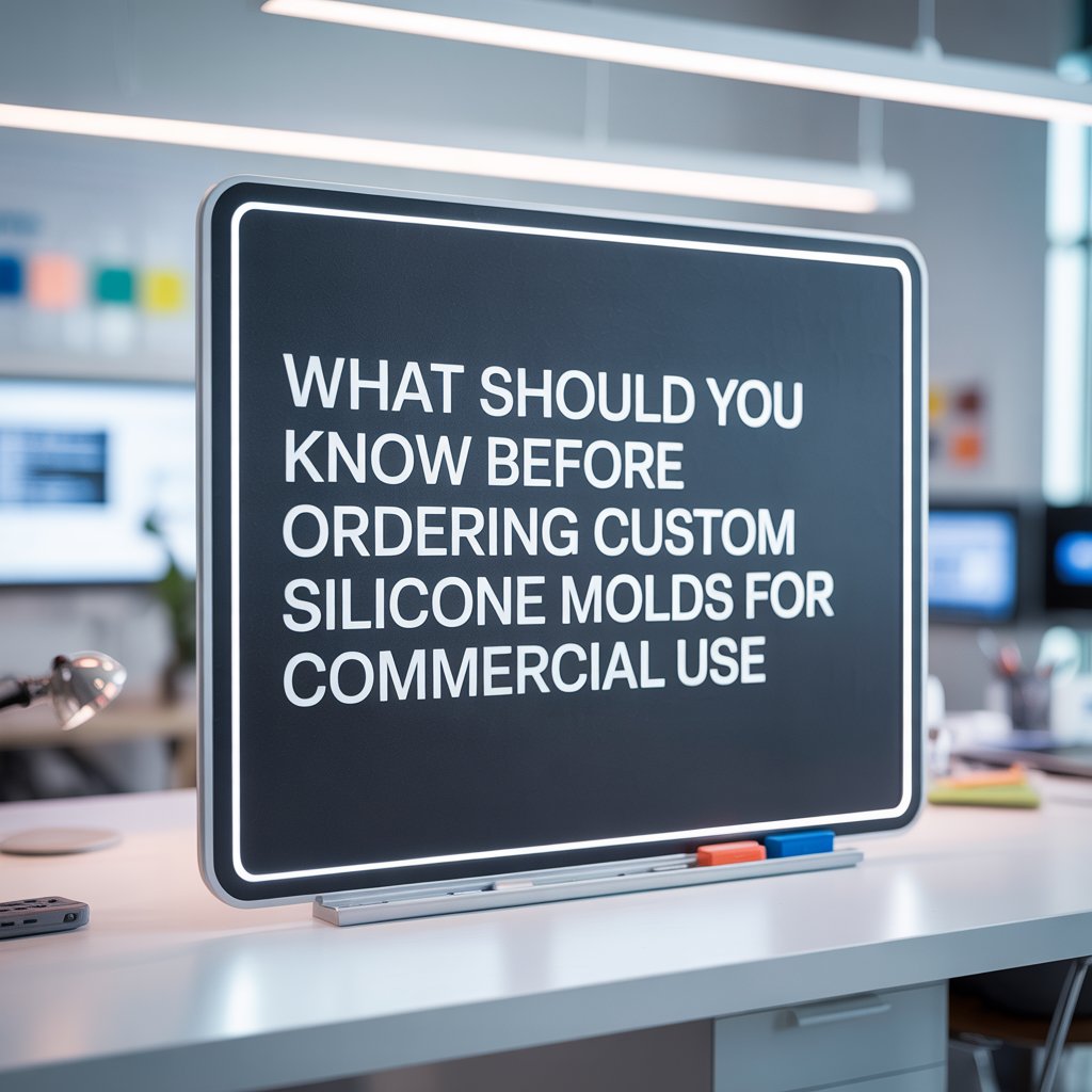 What Should You Know Before Ordering Custom Silicone Molds for Commercial Use