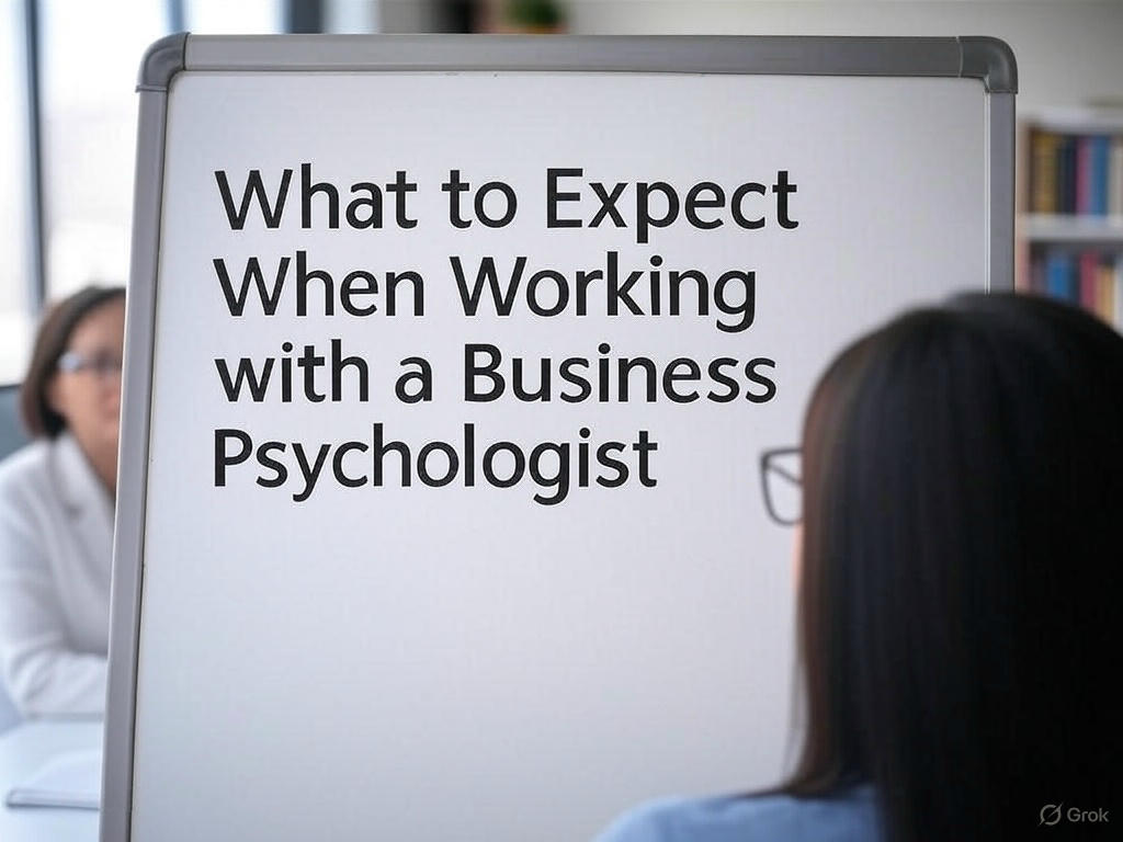 What to Expect When Working with a Business Psychologist