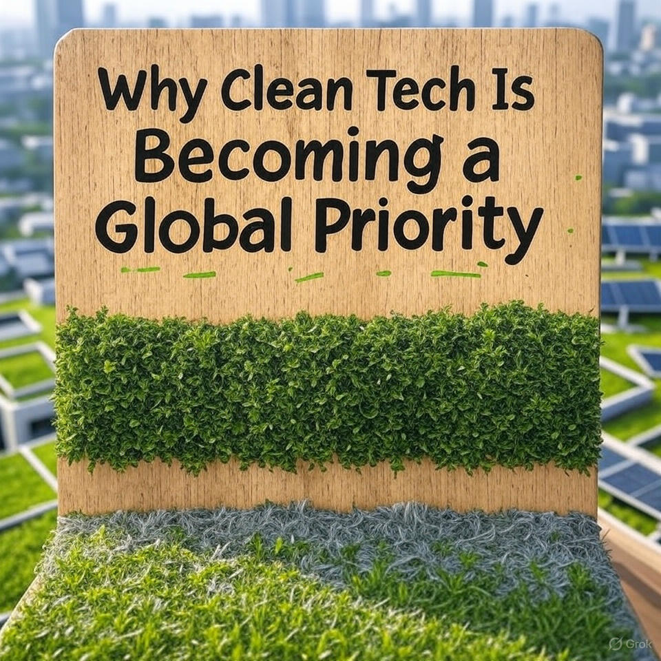 Why Clean Tech Is Becoming a Global Priority