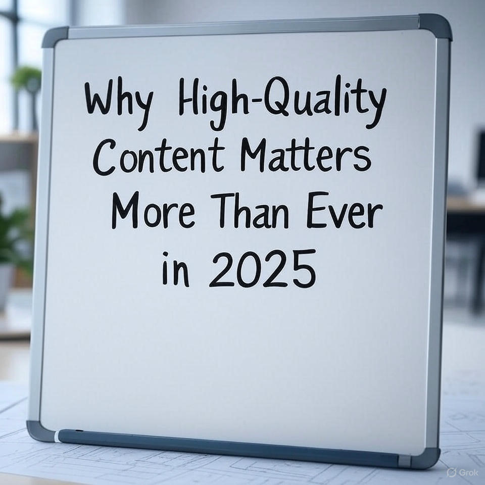 Why High-Quality Content Matters More Than Ever in 2025 